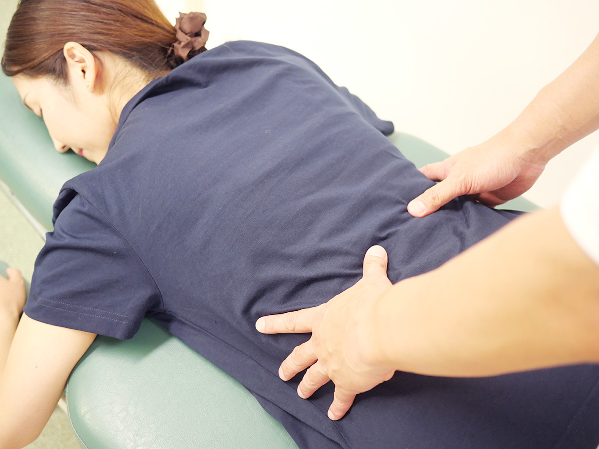 治療のご案内 / 腰痛  ヘッダー画像